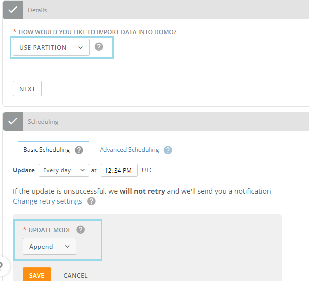 Snowflake Partition Connector