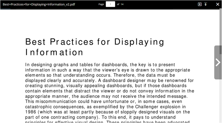 Previewing a Document