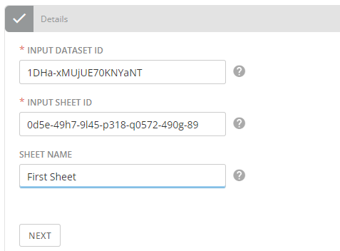 Google Sheets Writeback Connector