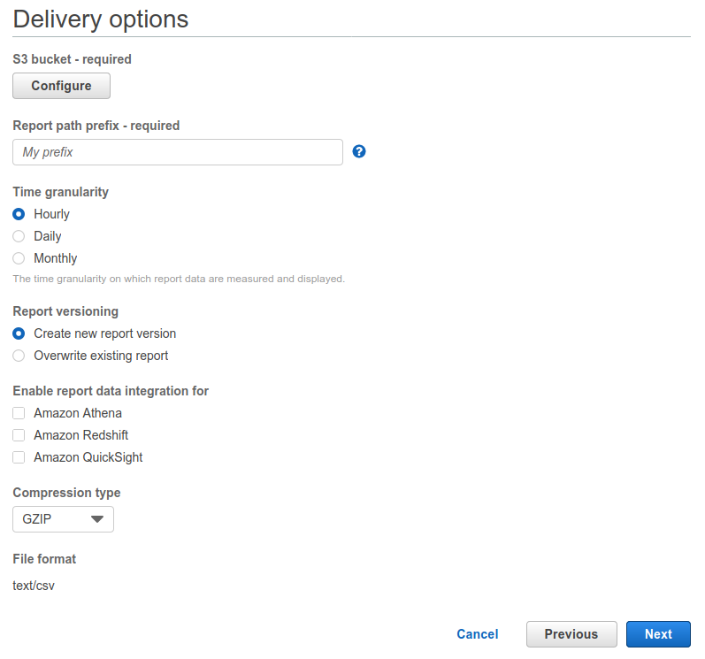 Aws cost and usage dashboard