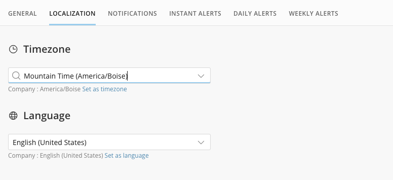 Configuring Notification and Alert Settings