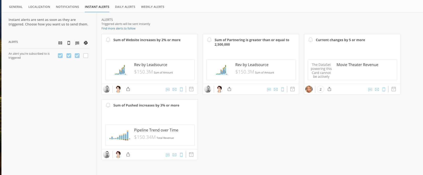Configuring Notification and Alert Settings