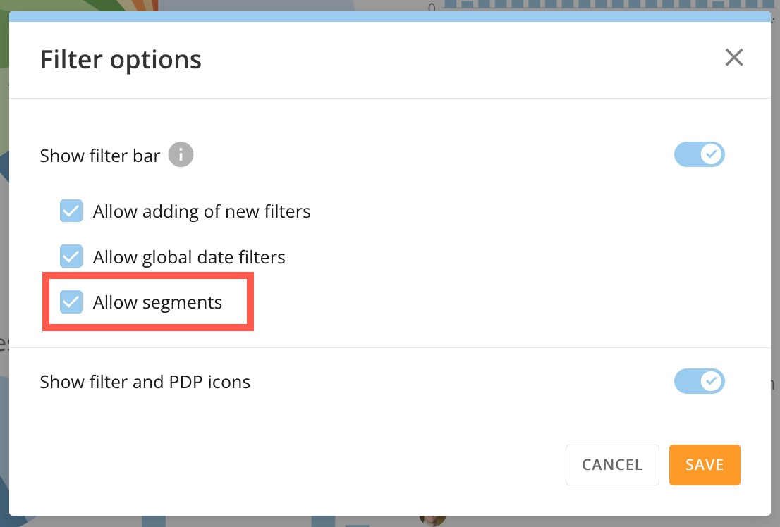 Create Segments in Analyzer