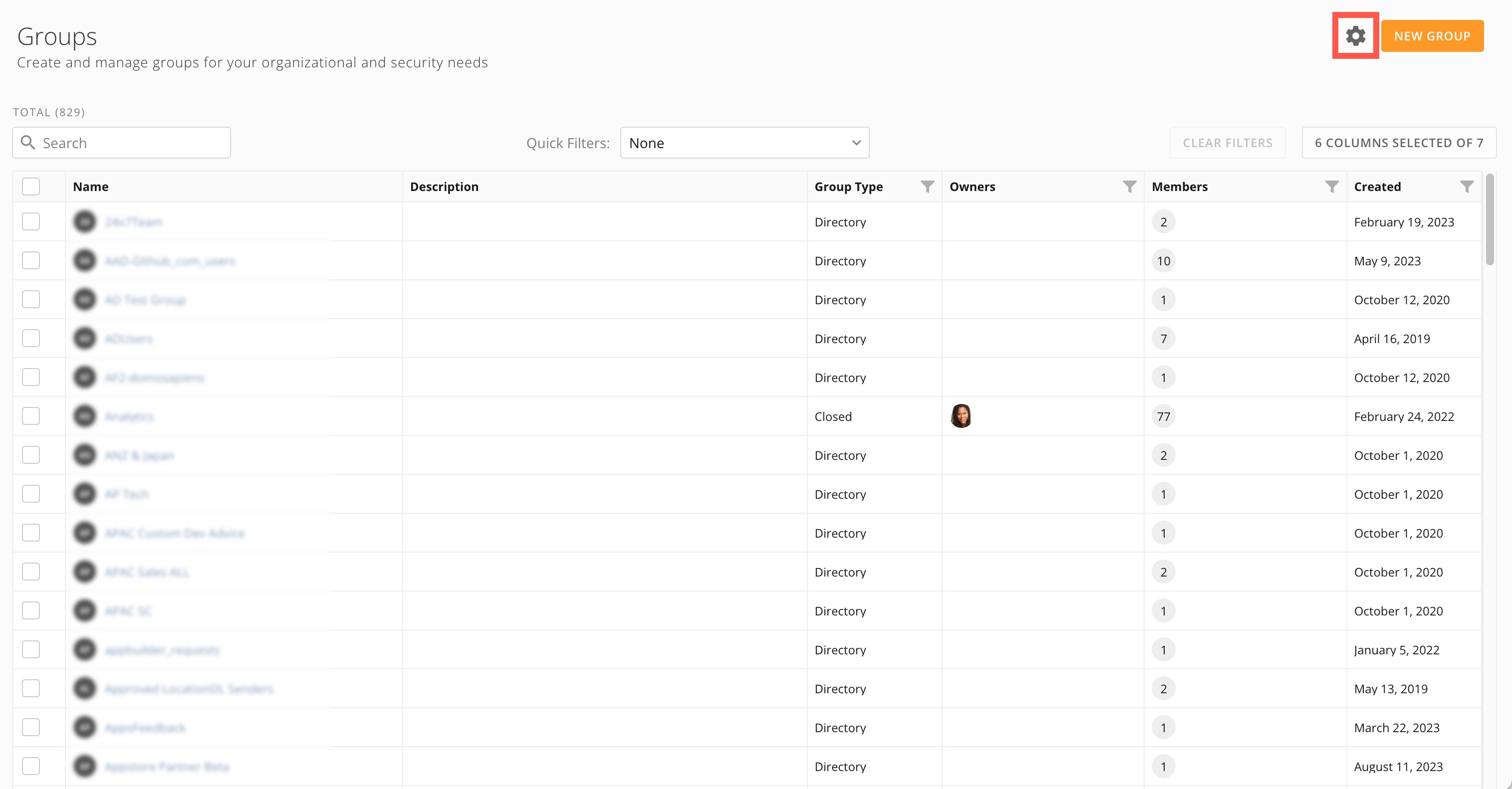 Create and Manage User Groups