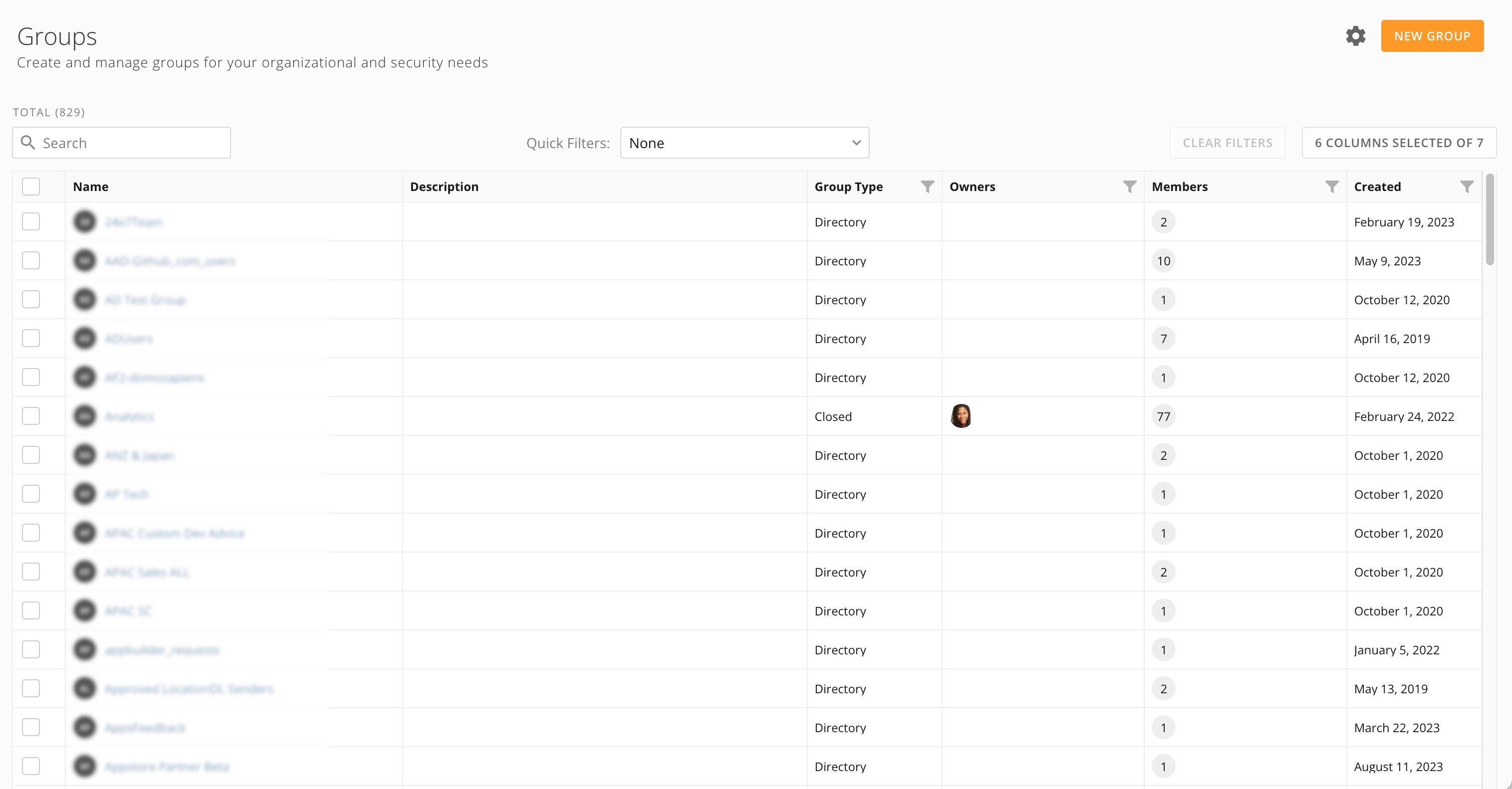 Create and Manage User Groups
