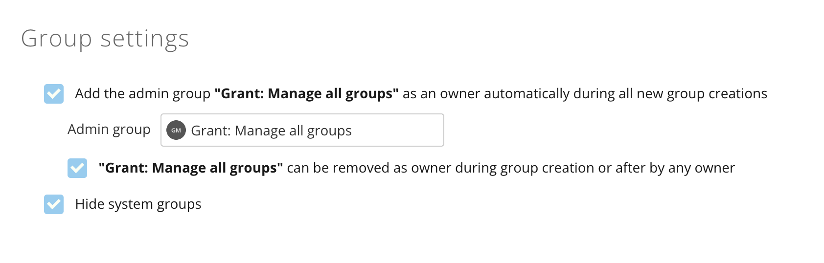 Create and Manage User Groups