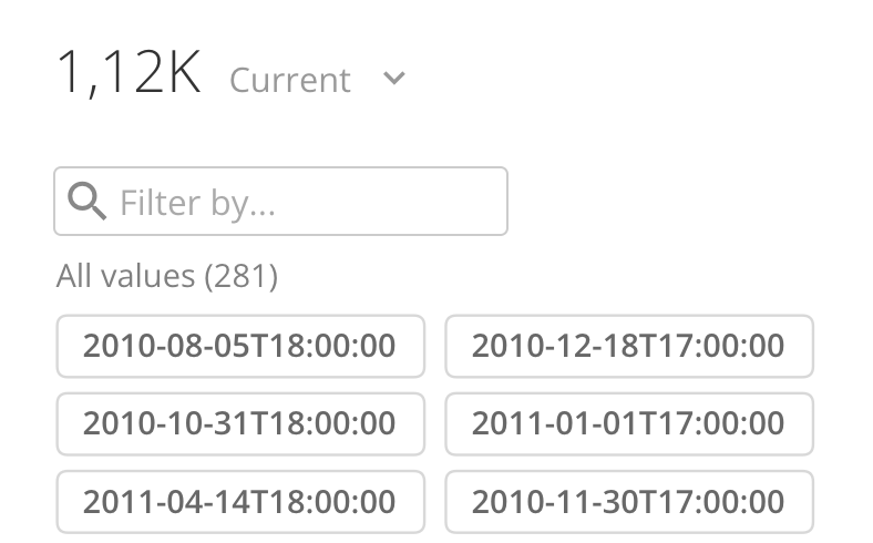 Slicer, Checkbox Selector, and Radio Button Selector Cards