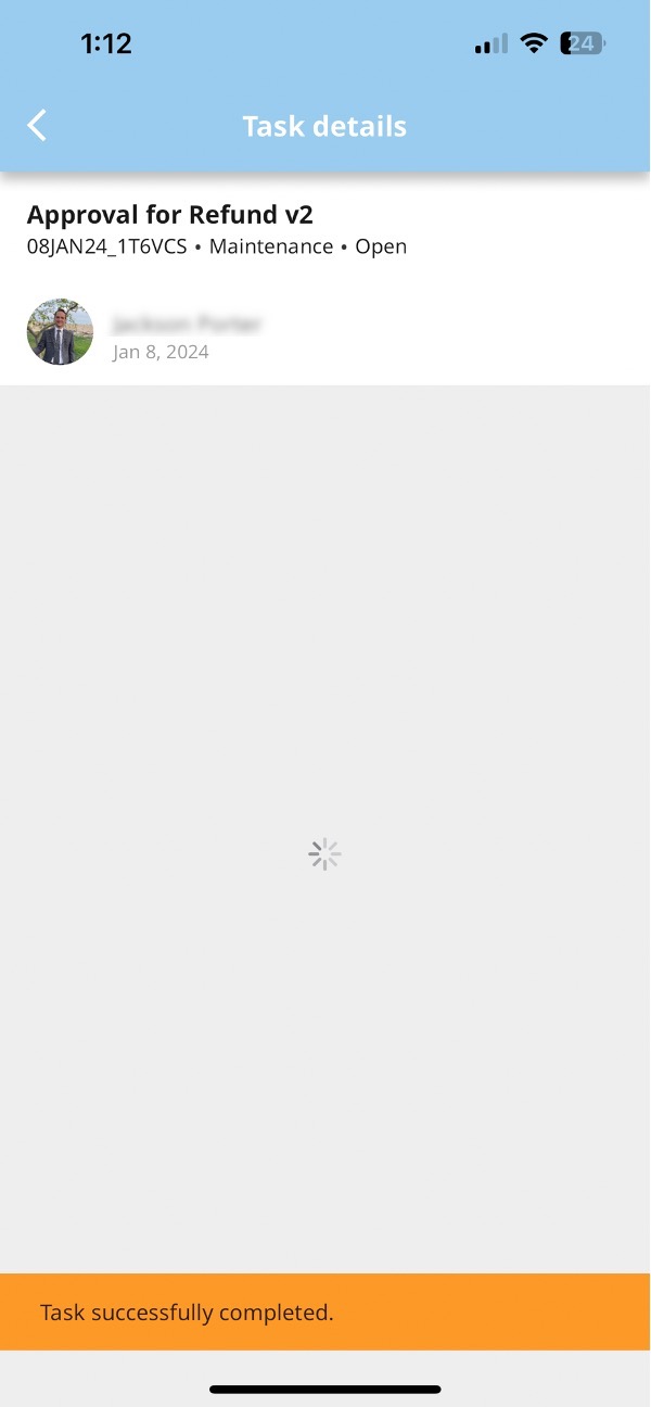 Task Center Mobile App
