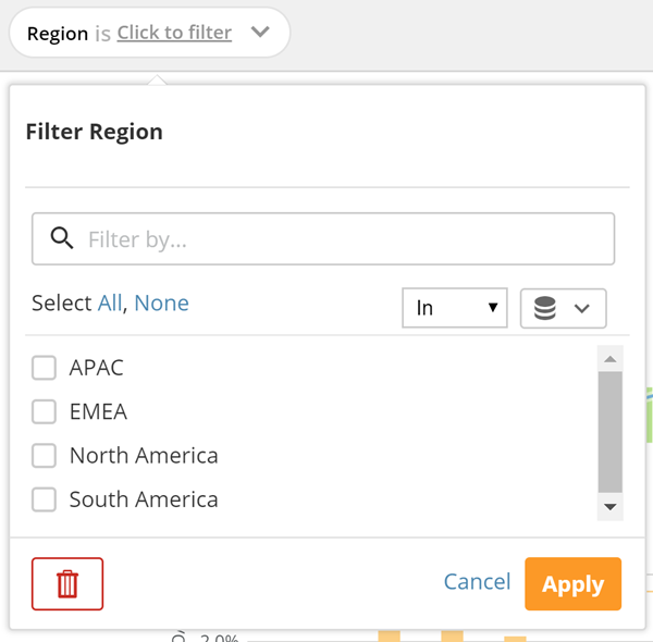 Page Filters and Filter Views on Dashboards
