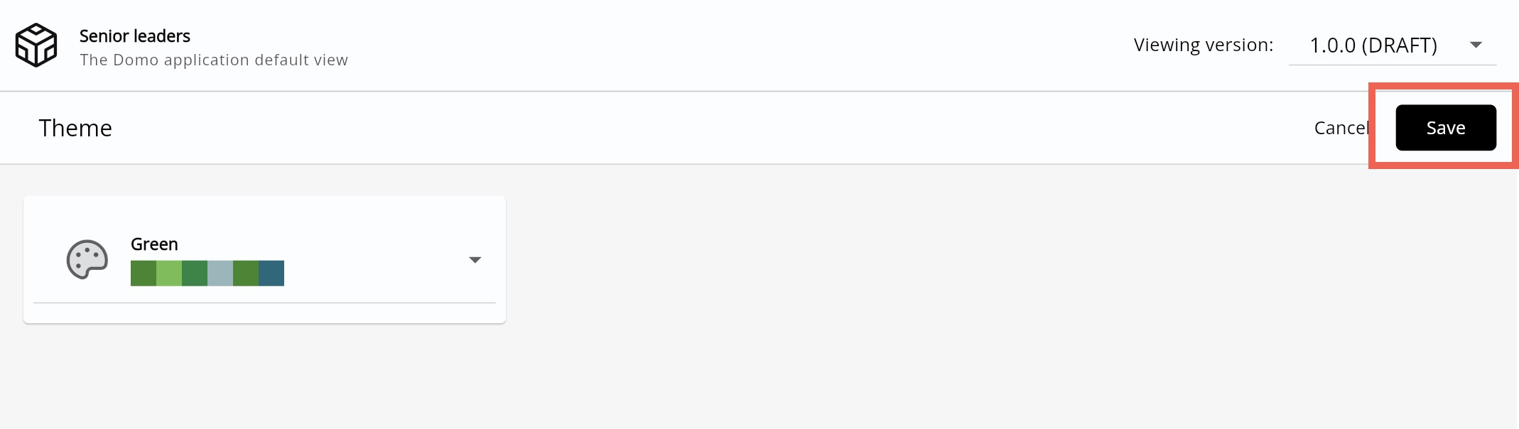 Customize Domo Mobile App