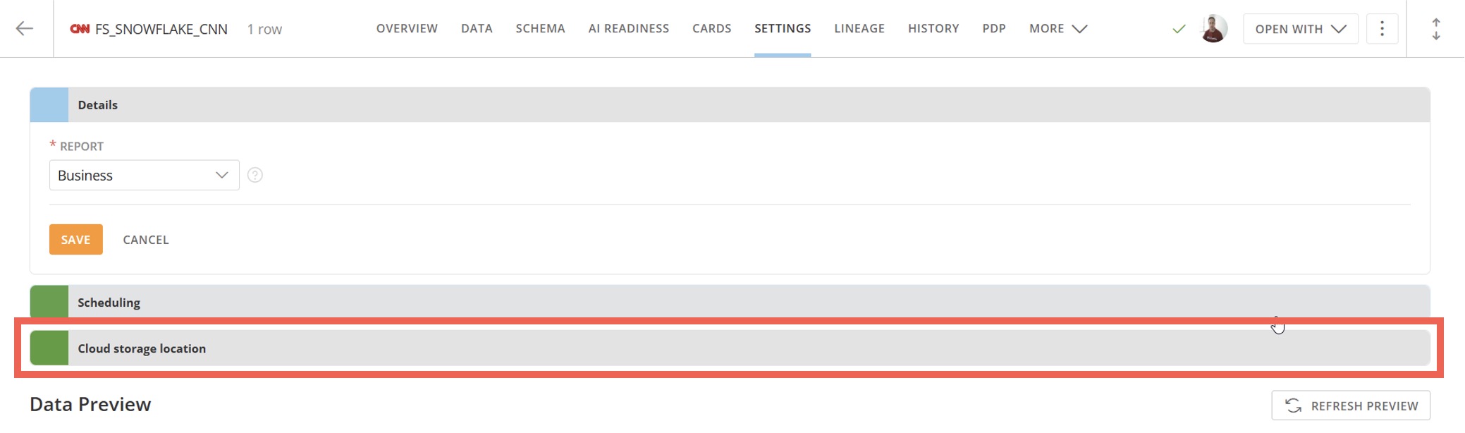 Relocate and Rename Tables Using Cloud Amplifier
