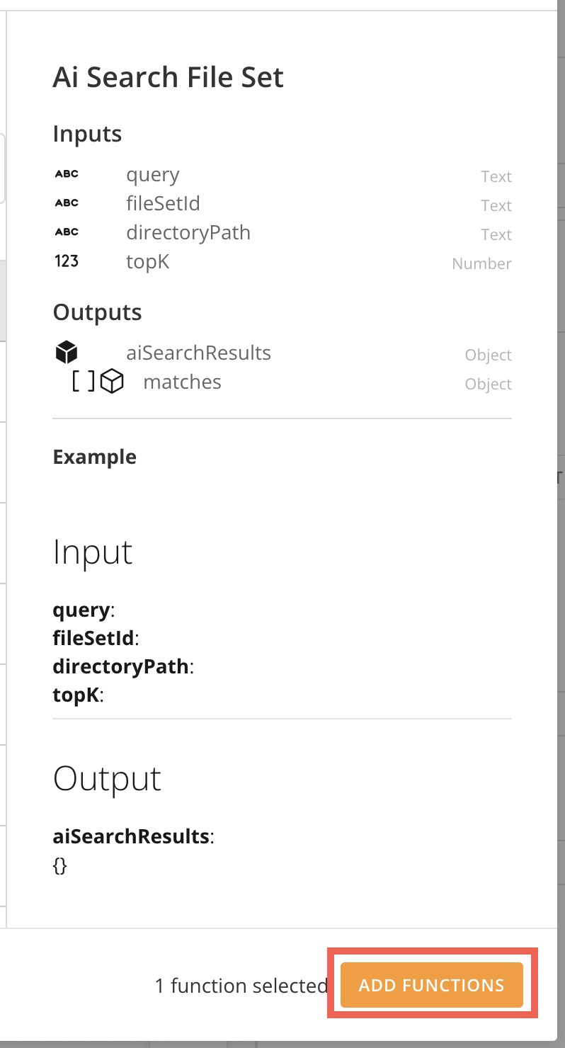 Use FileSets to Gather Information from Unstructured Data (Beta)
