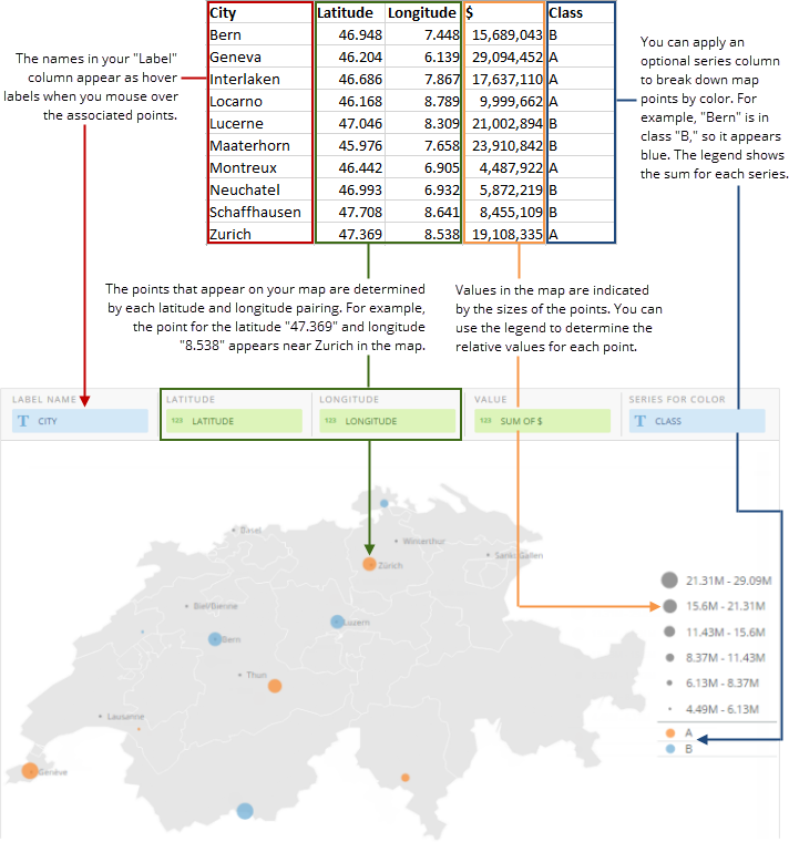 Latitude-Longitude Map