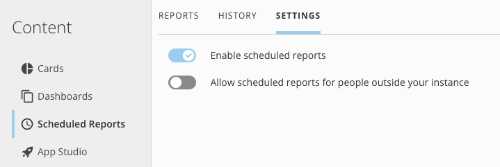 Scheduled Reports | Overview