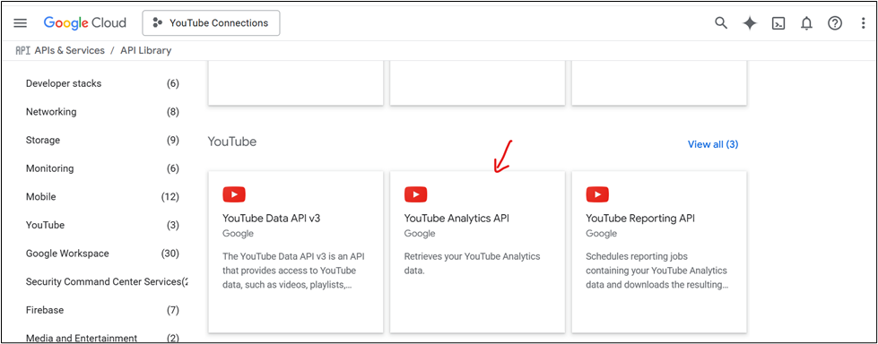 YouTube Multi Account Connector