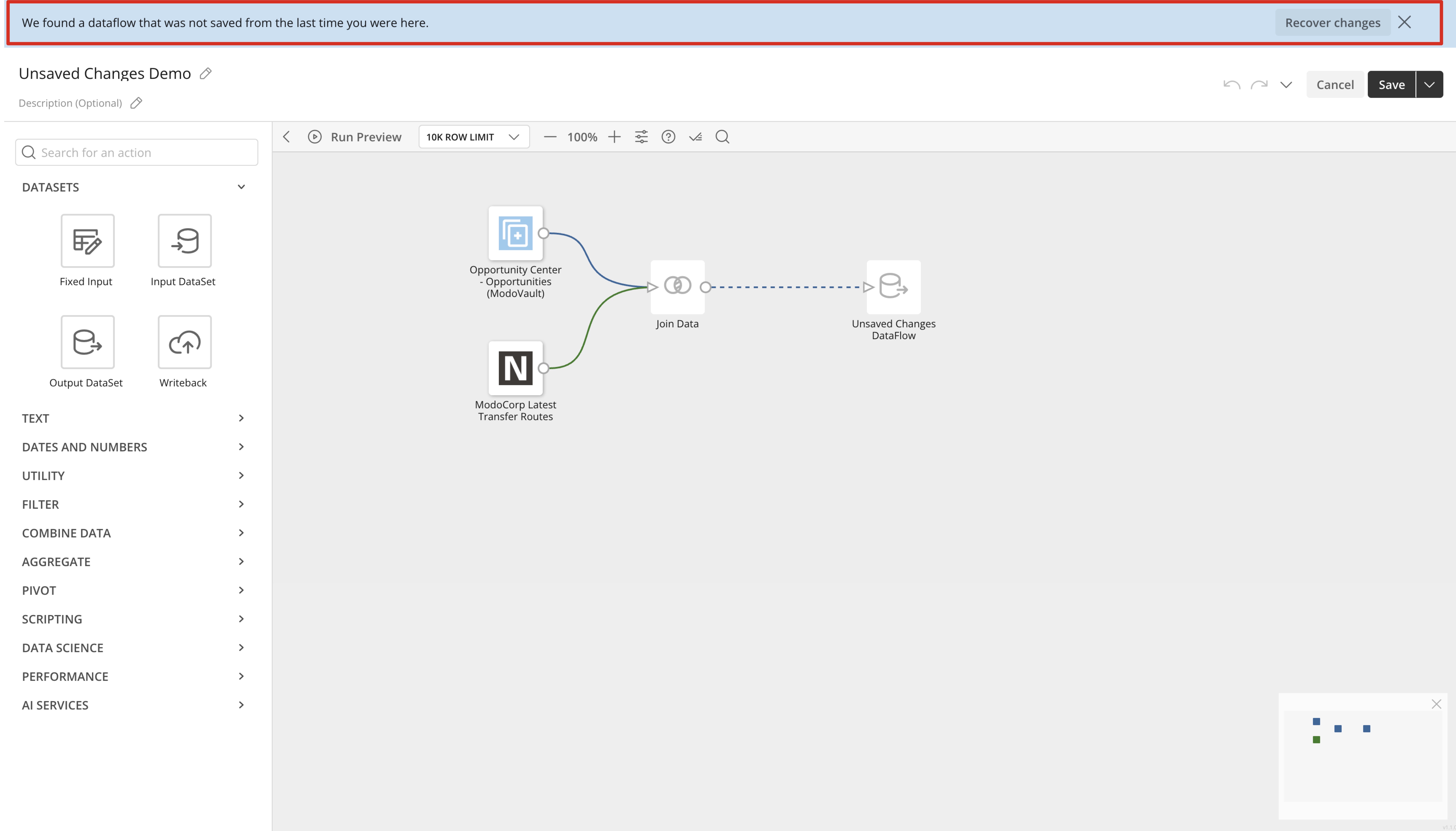 Create a Magic ETL DataFlow