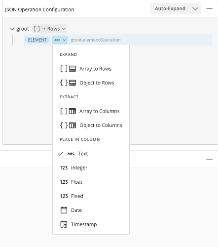 Magic ETL Tiles: JSON Expand Action