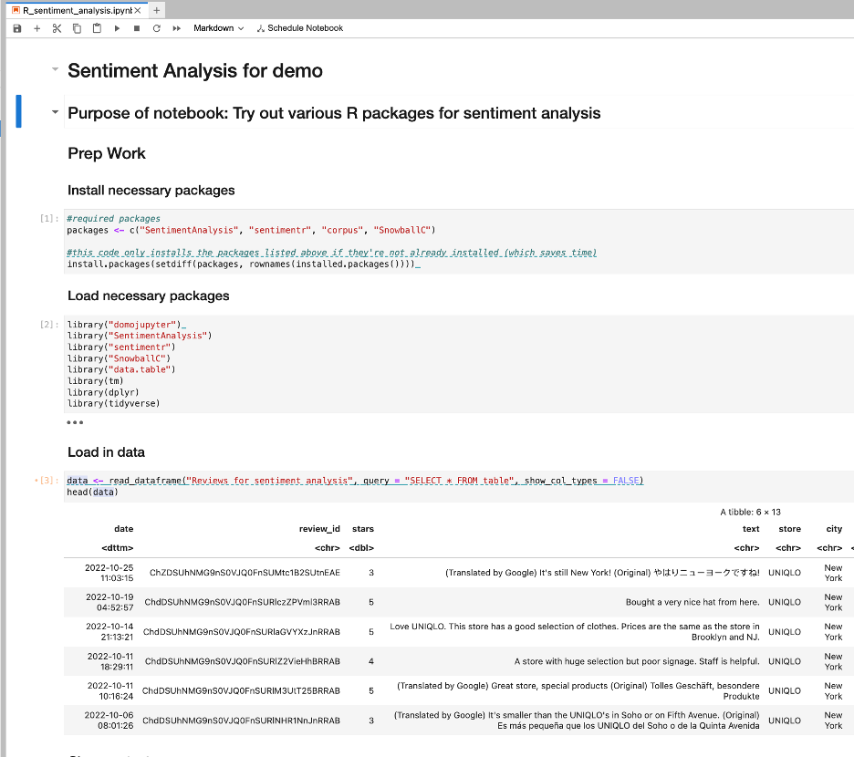 Jupyter Workspaces User Guide