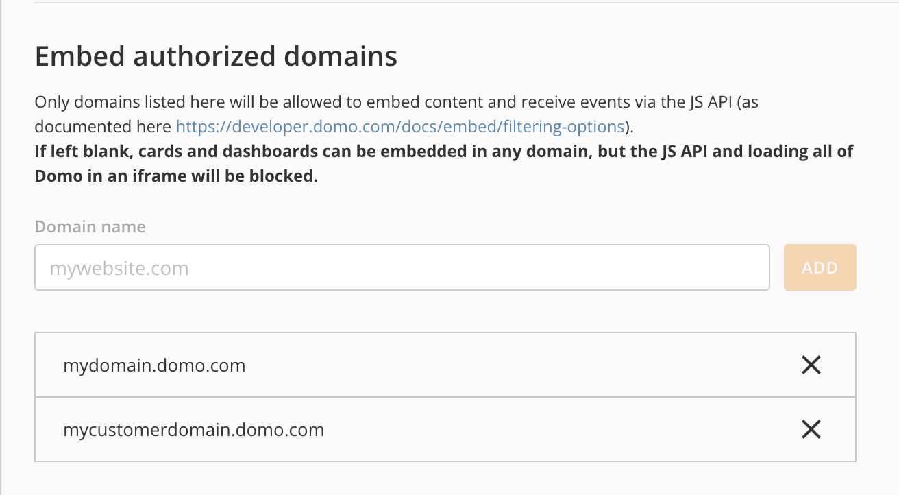 Embed Content Outside of Domo